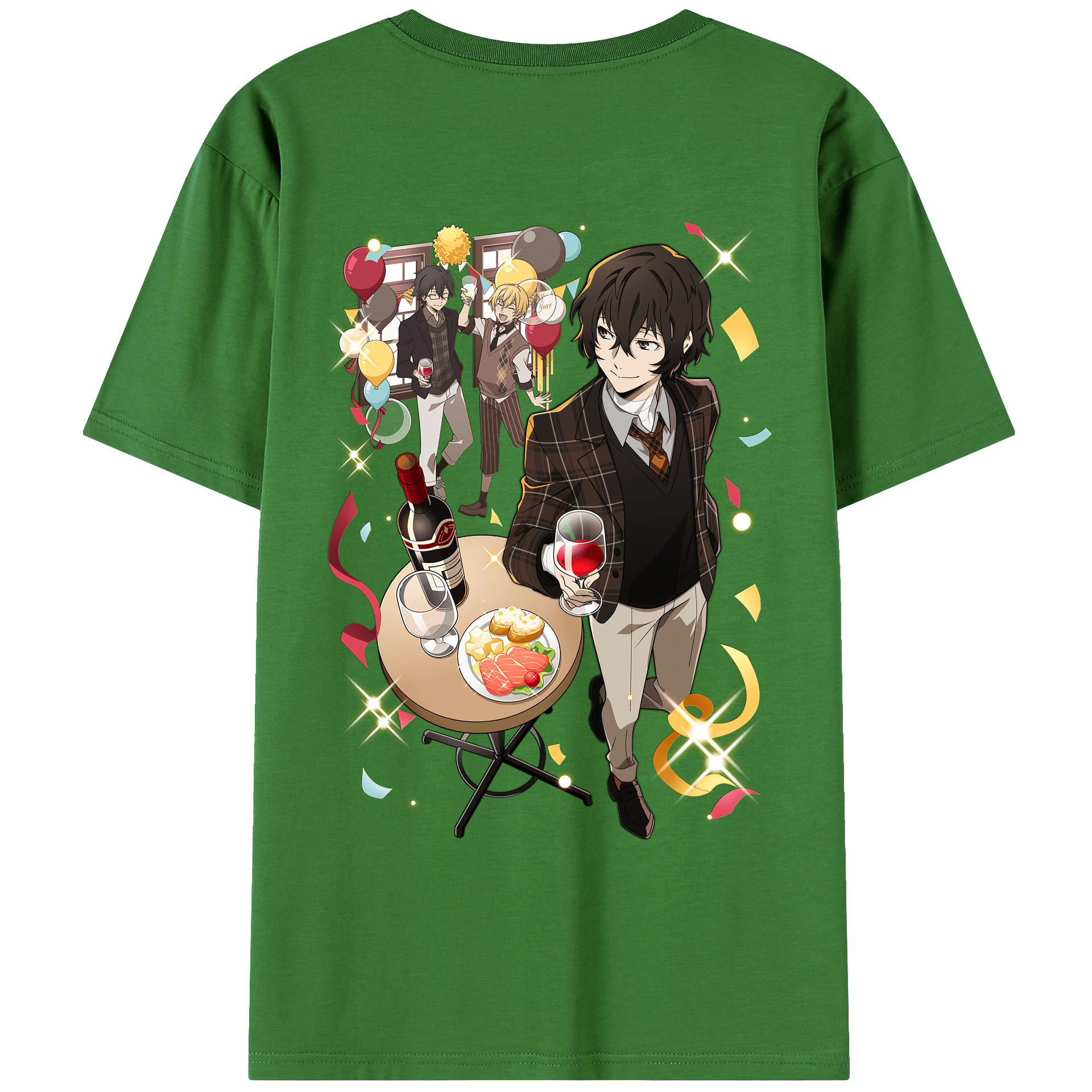 （画像用） 文豪ストレイドッグス Bungo Stray Dogs レディース半袖Tシャツ(バックプリント)